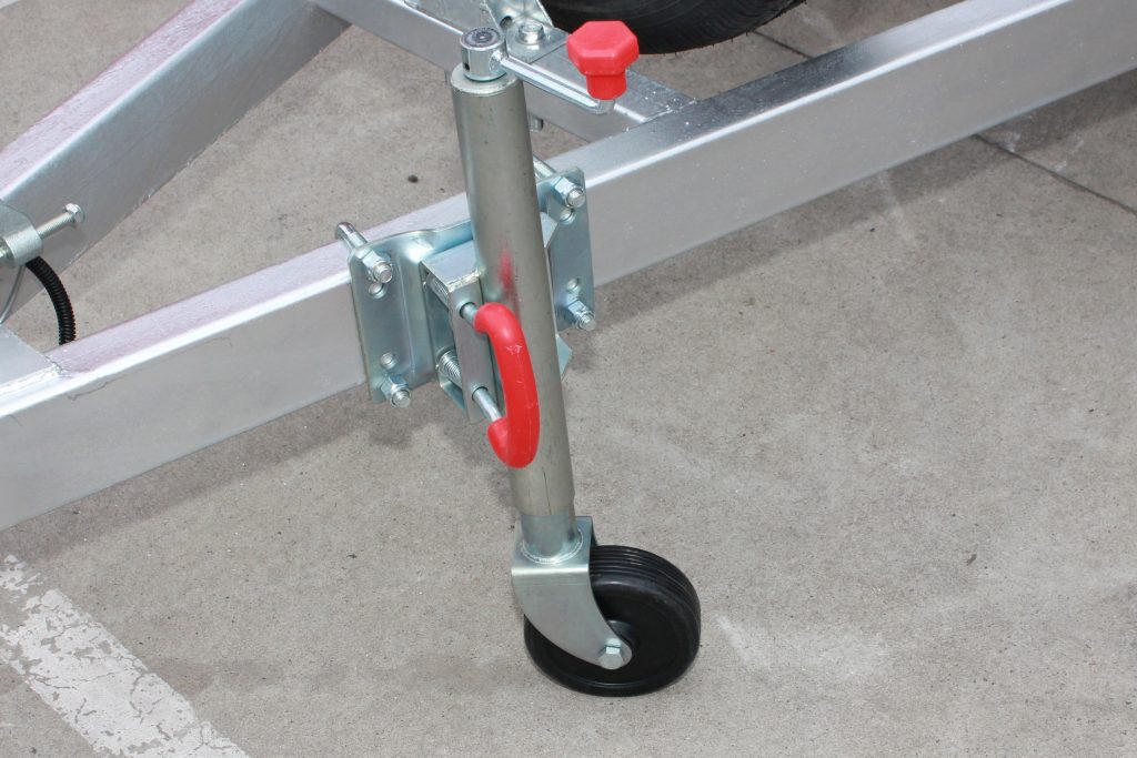 8x5 Tandem Box Trailer With Hydraulic Brake 900mm Cage 2000KG GVM