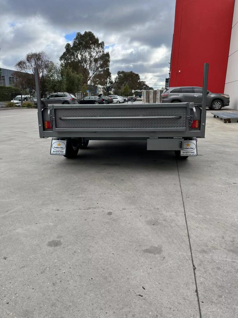 10x5 Heavy Duty Tandem Box Trailer With Electric Brake 2800KG GVM