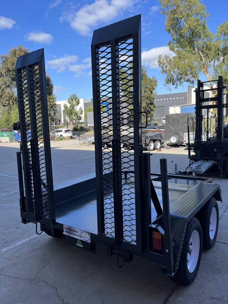 Spring Loaded Rv 8x5 Plant Trailer 2800KG GVM with Spring Loaded Ramps - Trailers Star