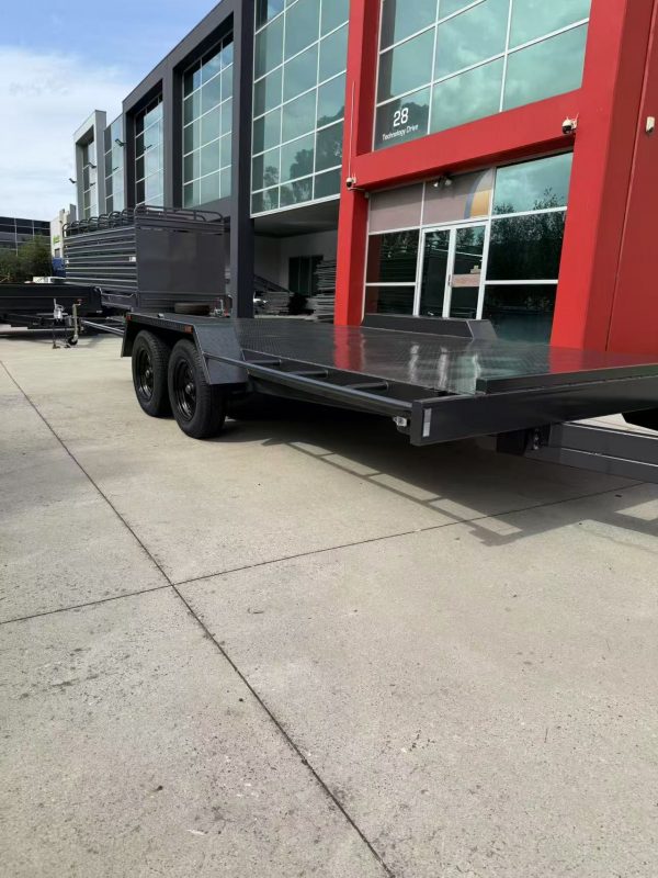 16x6'6" Car Trailer 3200KG GVM brand new / slide under ramps / four wheel electric brakes - Image 6