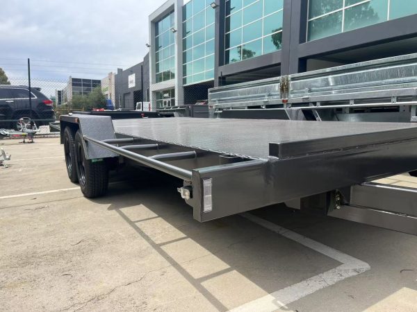 16x6'6" Car Trailer 3200KG GVM brand new / slide under ramps / four wheel electric brakes - Image 2