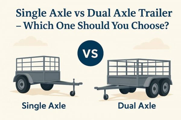 Single Axle vs Dual Axle Trailers – Which One Should You Choose ...